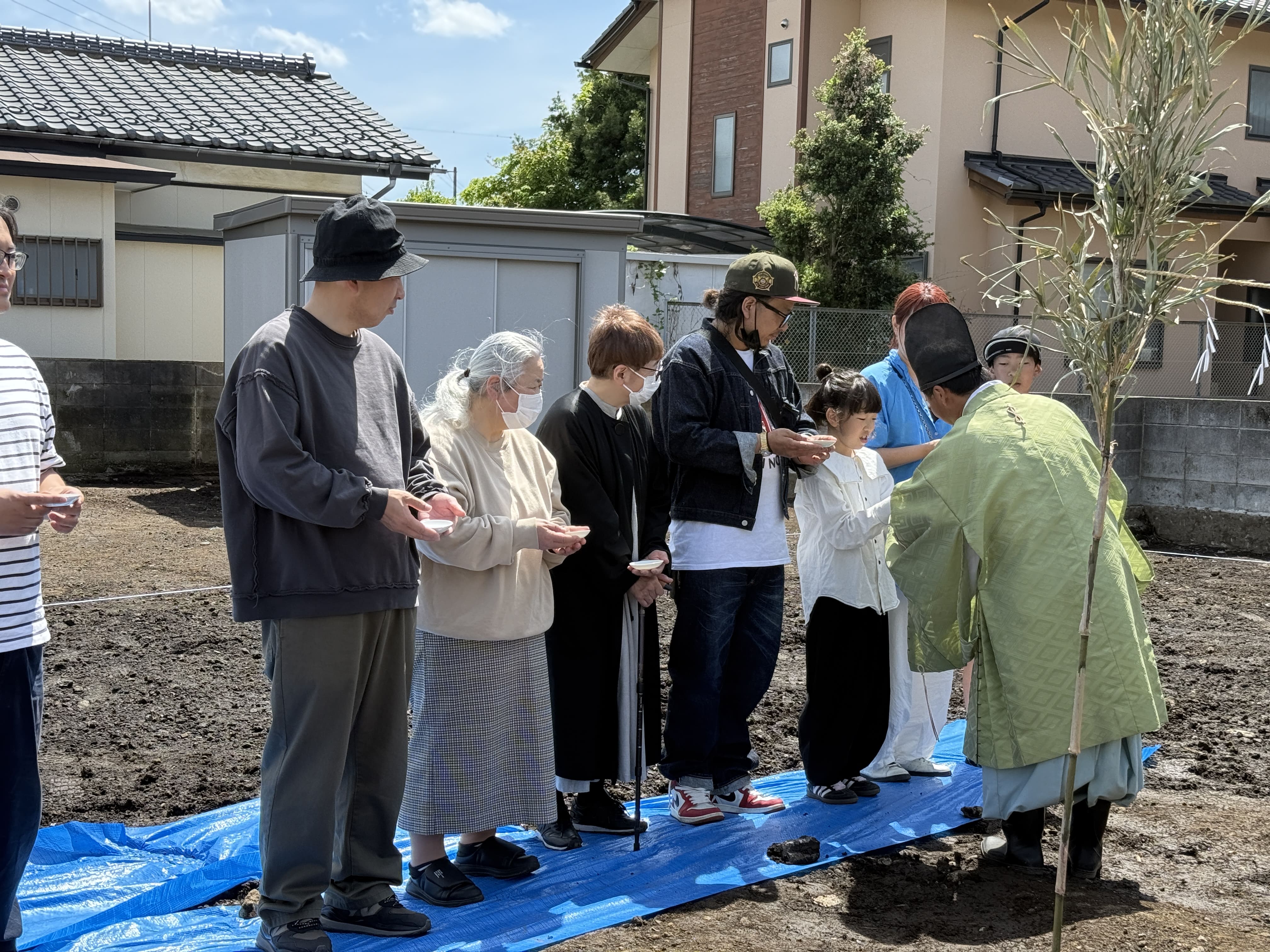 【現場レポート】日立市　Ｉ様邸地鎮祭が執り行われました 画像