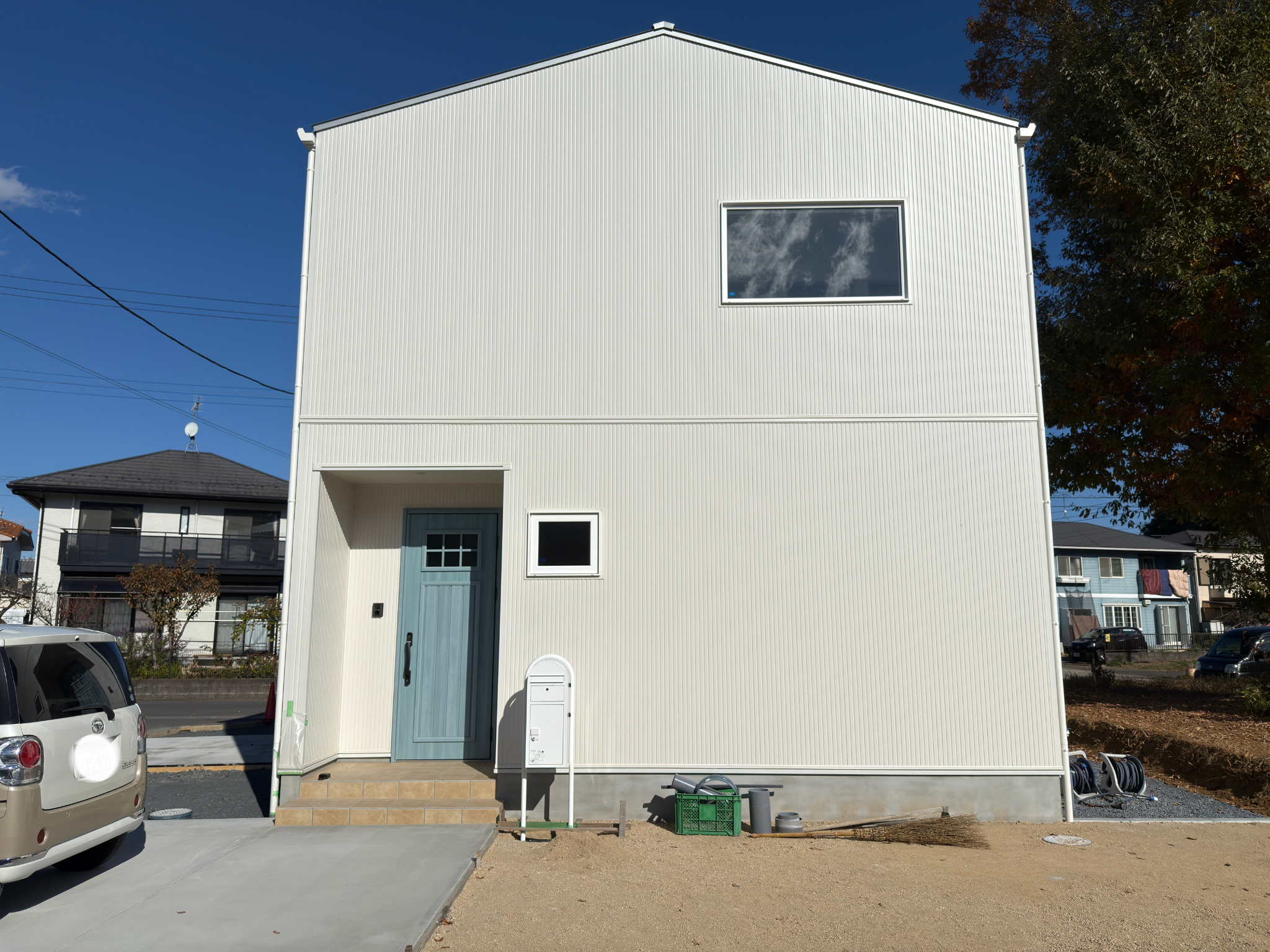 小美玉市 | 規格住宅「NORDIC HOUSE」シンプルに、美しい。ホワイトガルバの外観 画像