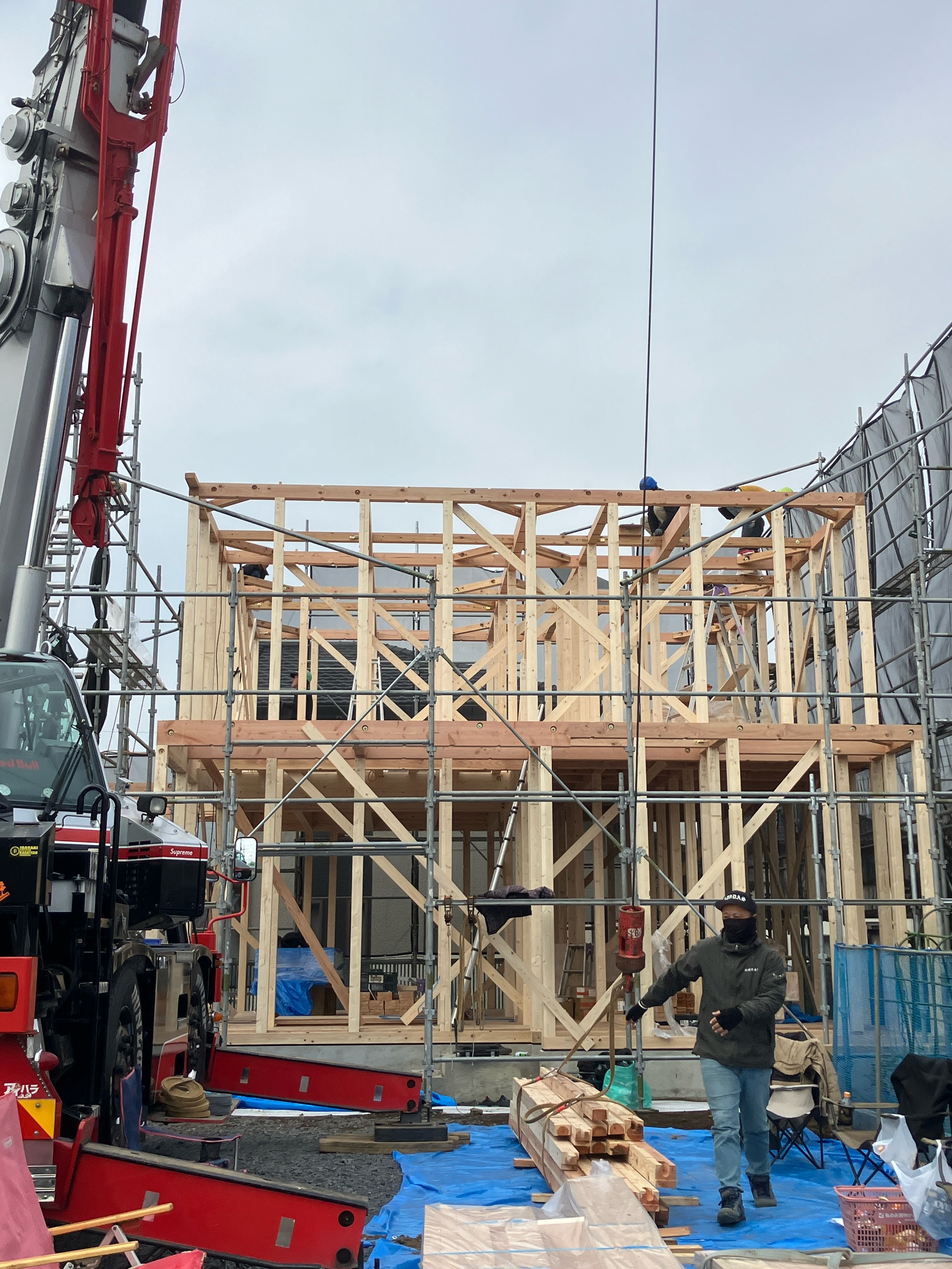 【現場レポート】水戸市　Ｉ様邸　上棟おめでとうございます！ 画像