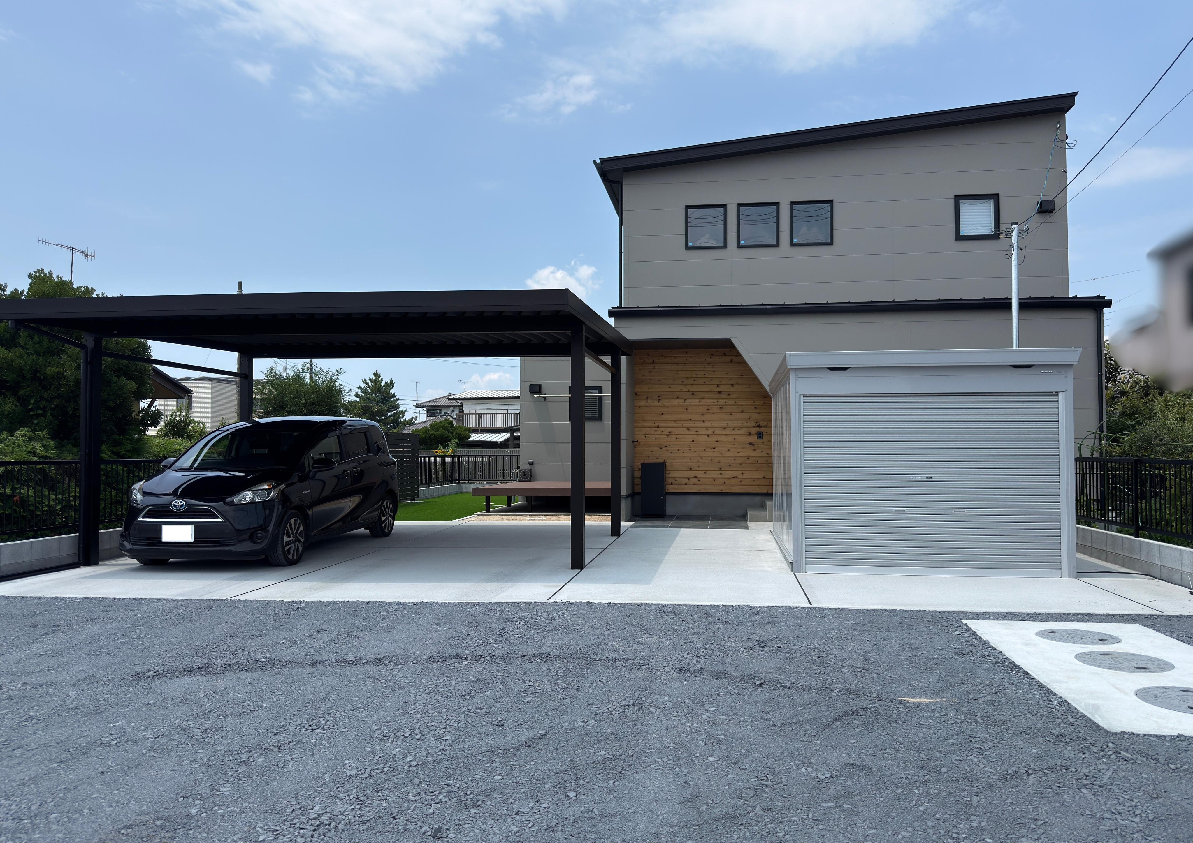 水戸市 |  規格住宅「ZERO-CUBE＋BOX カスタマイズプラン」　木の温もりとグレーが調和する家 画像