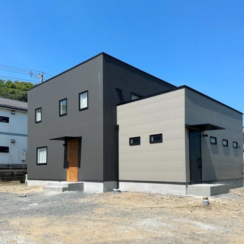 水戸市 | 規格住宅「ZERO-CUBE+BOX」収納力をアップ！＆練習室のあるカスタマイズプラン アイキャッチ画像