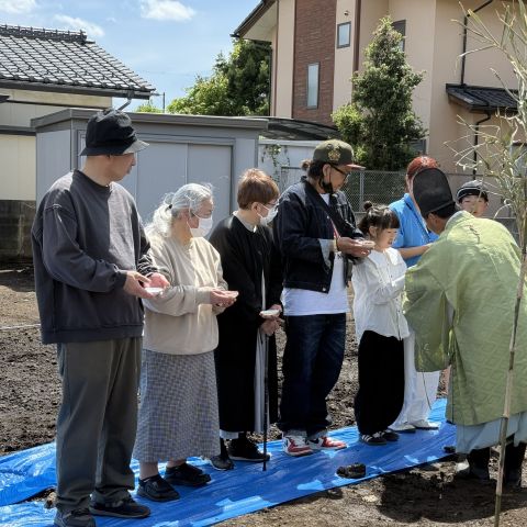 【現場レポート】日立市　Ｉ様邸地鎮祭が執り行われました アイキャッチ画像