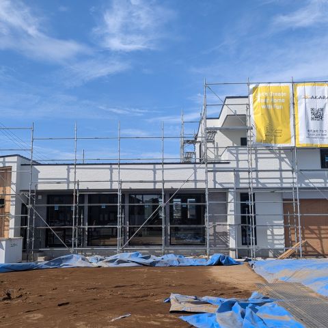 【現場レポート】ひたちなか市　店舗兼事務所新築工事　現場の様子をご紹介(^^)/ アイキャッチ画像